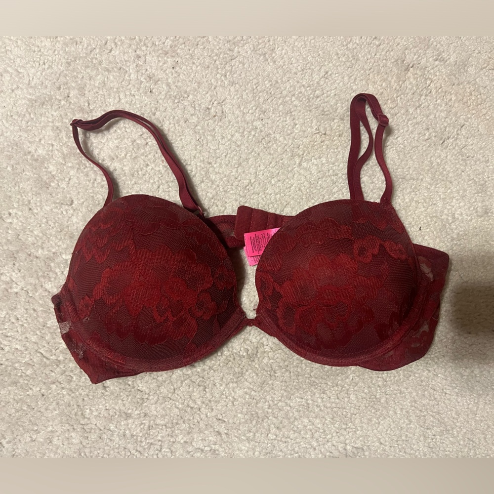 La SENZA Remix Push Up Plunge Lace Bra